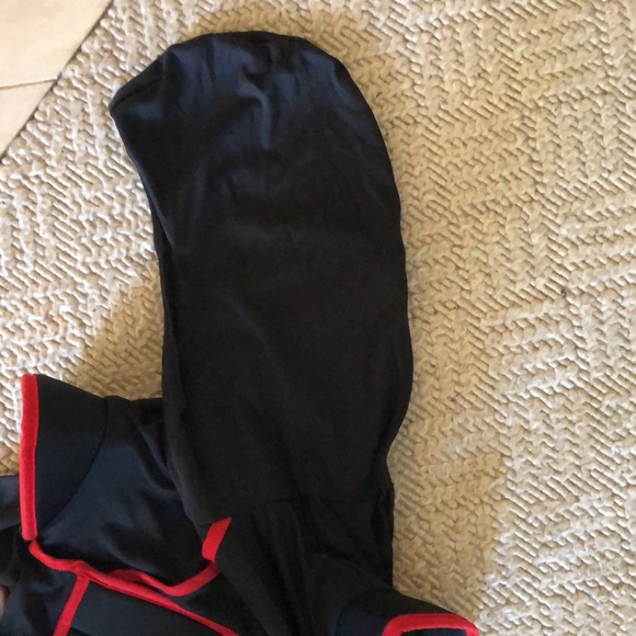 California Costume Ninja bodysuit with attached hood - Picture 6 of 12